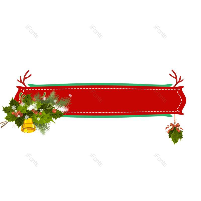 边框图片,素材元素,标题PNG,圣诞免抠素材
